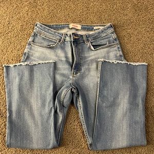Wrangler High Rise Kick Flare Size 8